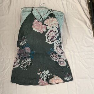 Floral Halter Dress